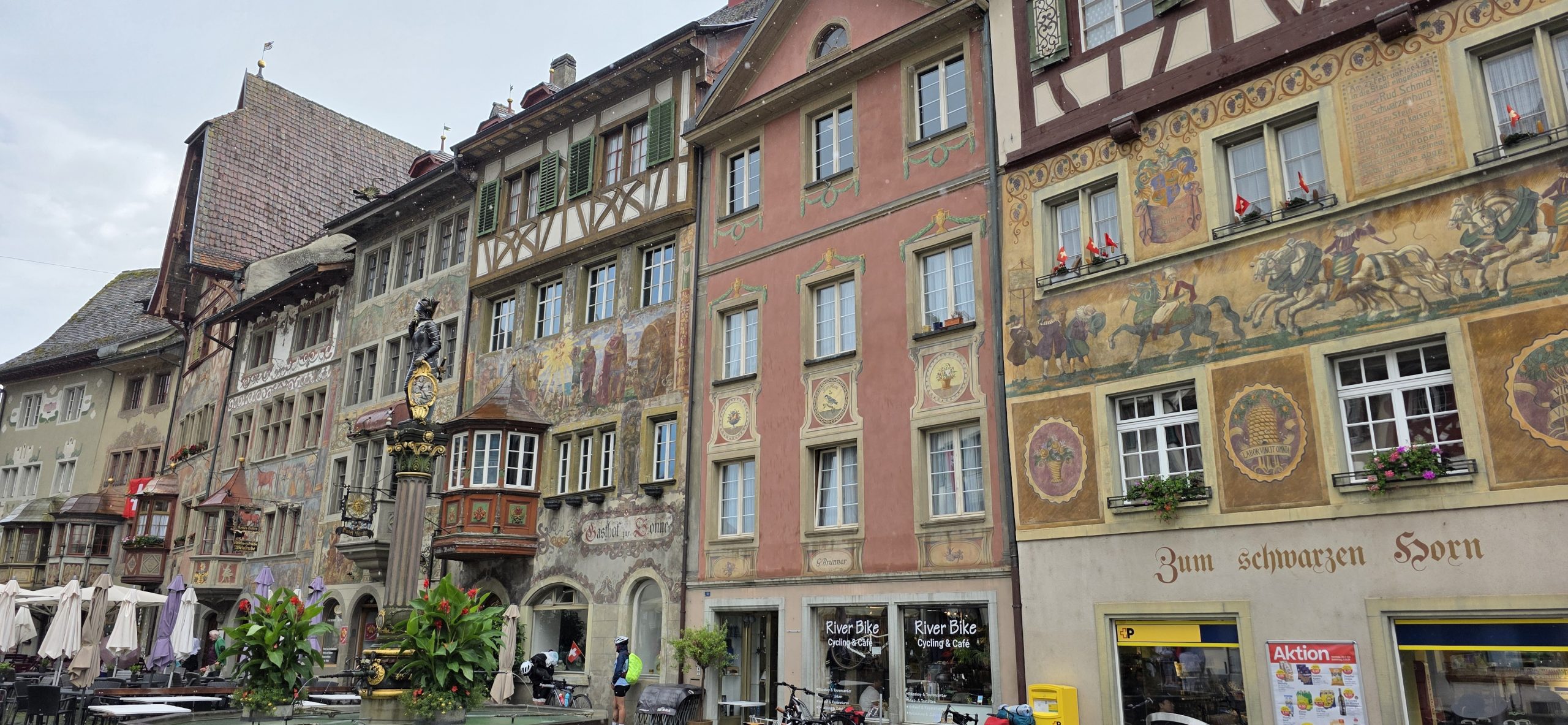 Ein regennasser Nationalfeiertag in Stein am Rhein – und trotzdem wunderschön