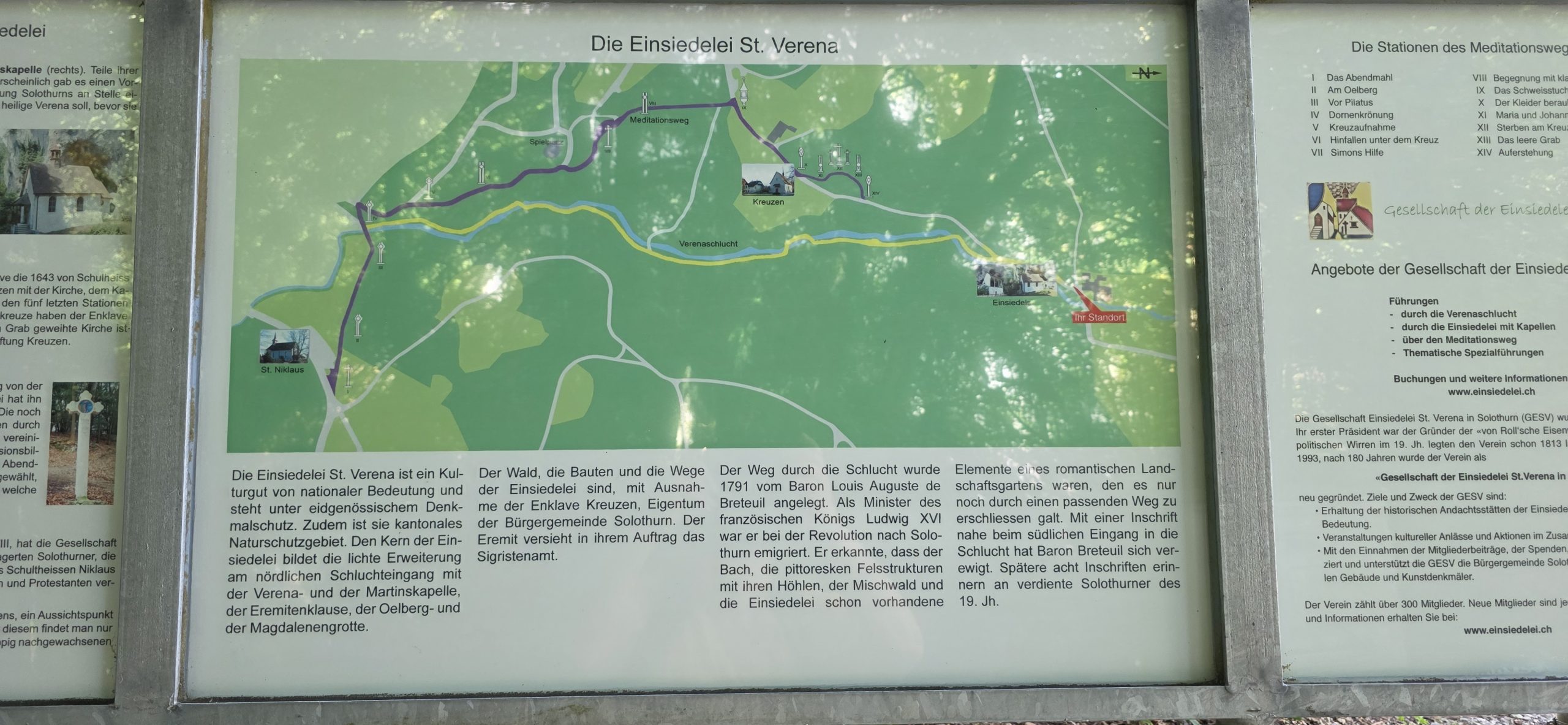 Verenaschlucht: Ein Ausflug voller Geschichte und Stille